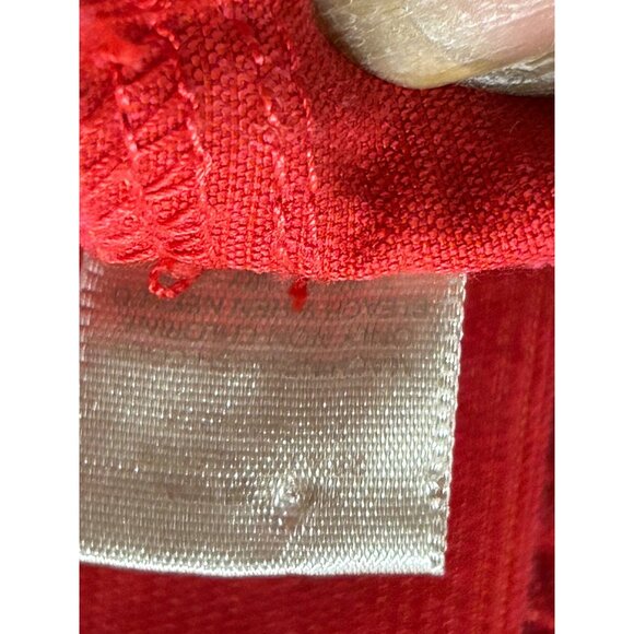 Ann Taylor Loft Modern Skinny Red Corduroy Pants Sz 4 Sleek Versatile Essential - Picture 9 of 9